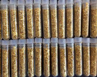 Lowest Price online !! 11 Gold Flake Vials..