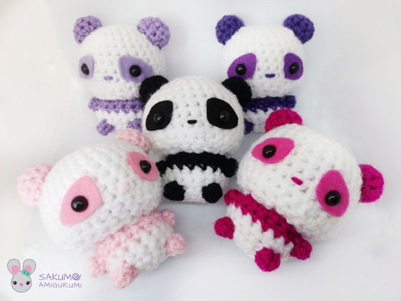 Panda Amigurumi Peluche Kawaii Panda Amigurumi Peluche Kawaii