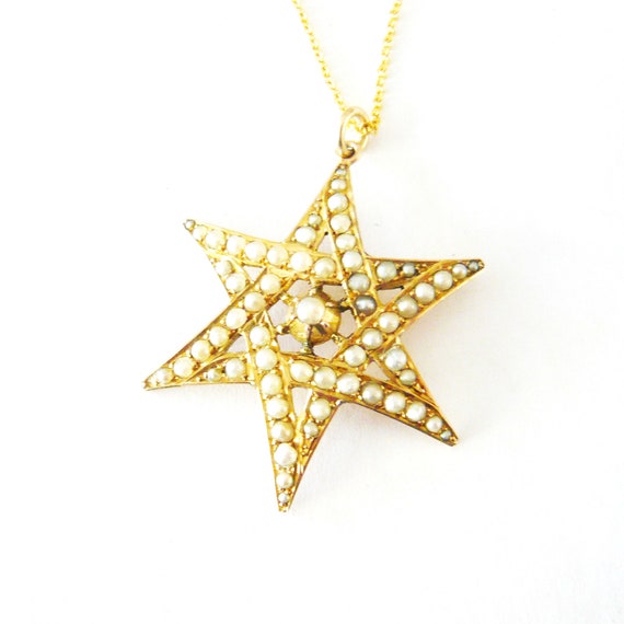 Six pointed hotsell star pendant