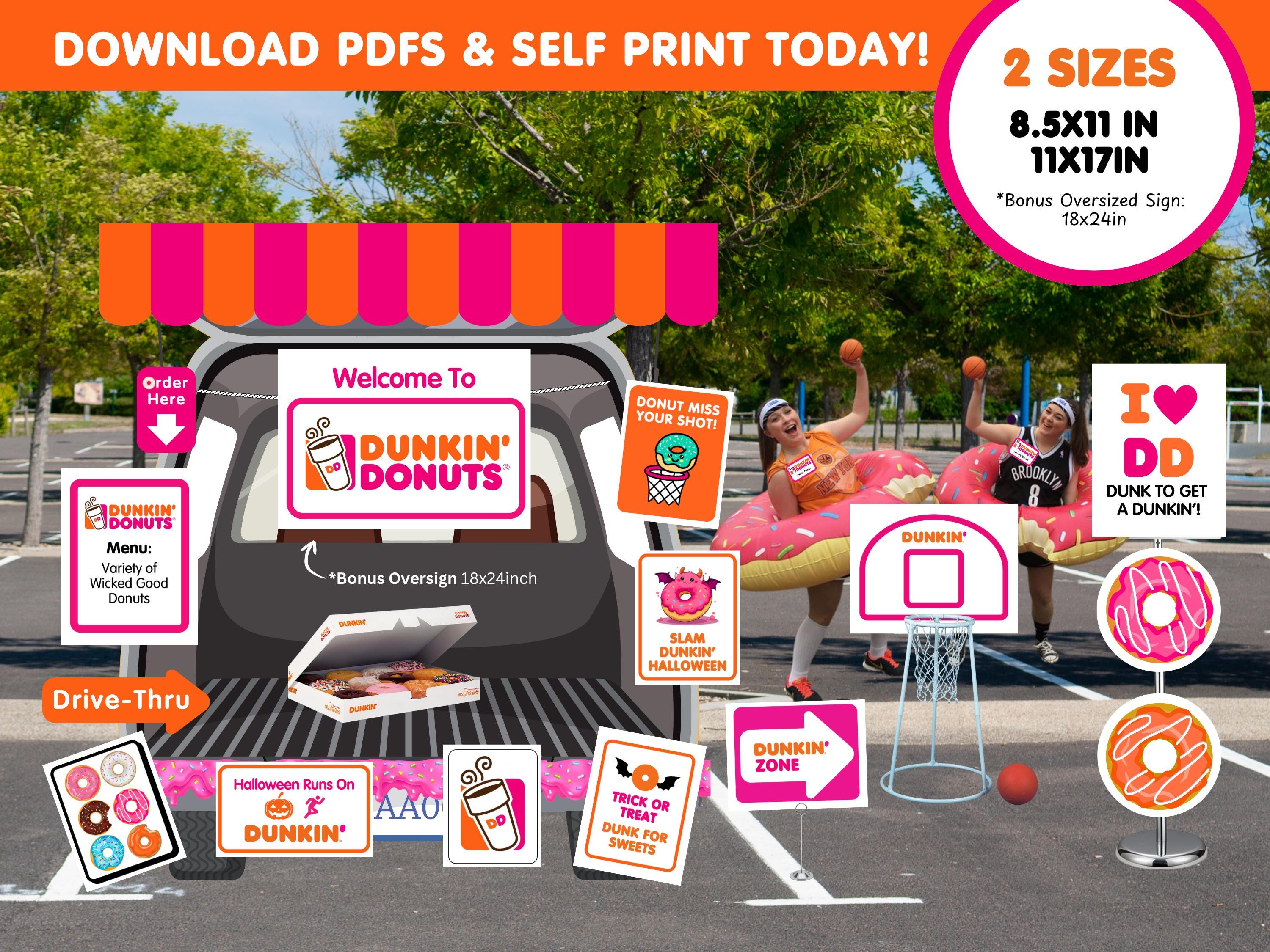 【おすそ分けファイル】DUNKIN'DONUTS Design おすそ分けファイル】DUNKIN'DONUTS Design Dunkin Donuts Svg Bundle