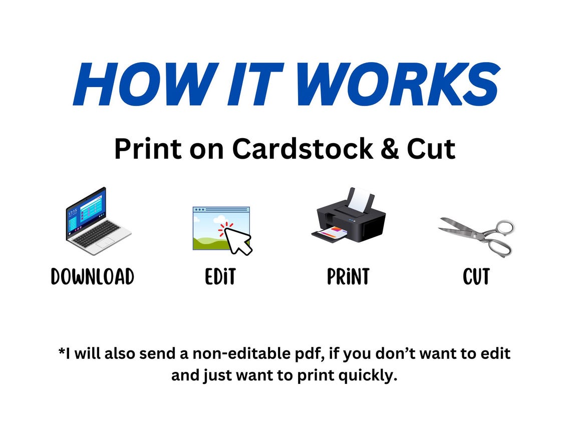 Printable Costco Party Favor Tags Editable on Canva, Digital Download ...