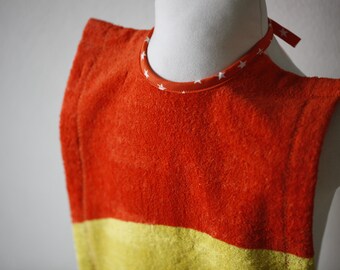 Bib made from terry cloth - upcycling product