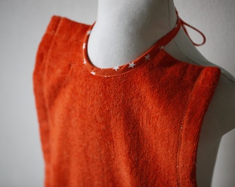 Bib made from terry cloth - upcycling product
