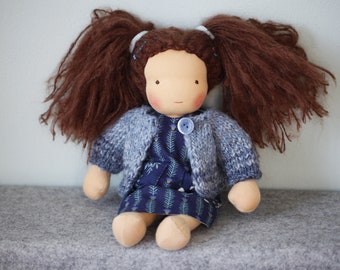 Doll little girl 30 cm / 12 inch - Dina