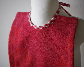 Bib made from terry cloth - upcycling product