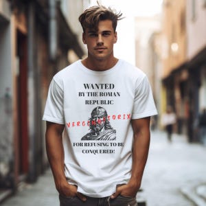 Ancient Warriors Unisex T-Shirt, Roman Republic History Tee, Julius Caesar Graphic Shirt, Gaul Warrior Top, Roman Empire History Apparel