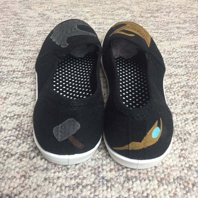 Thor and Loki Slip-on Shoes