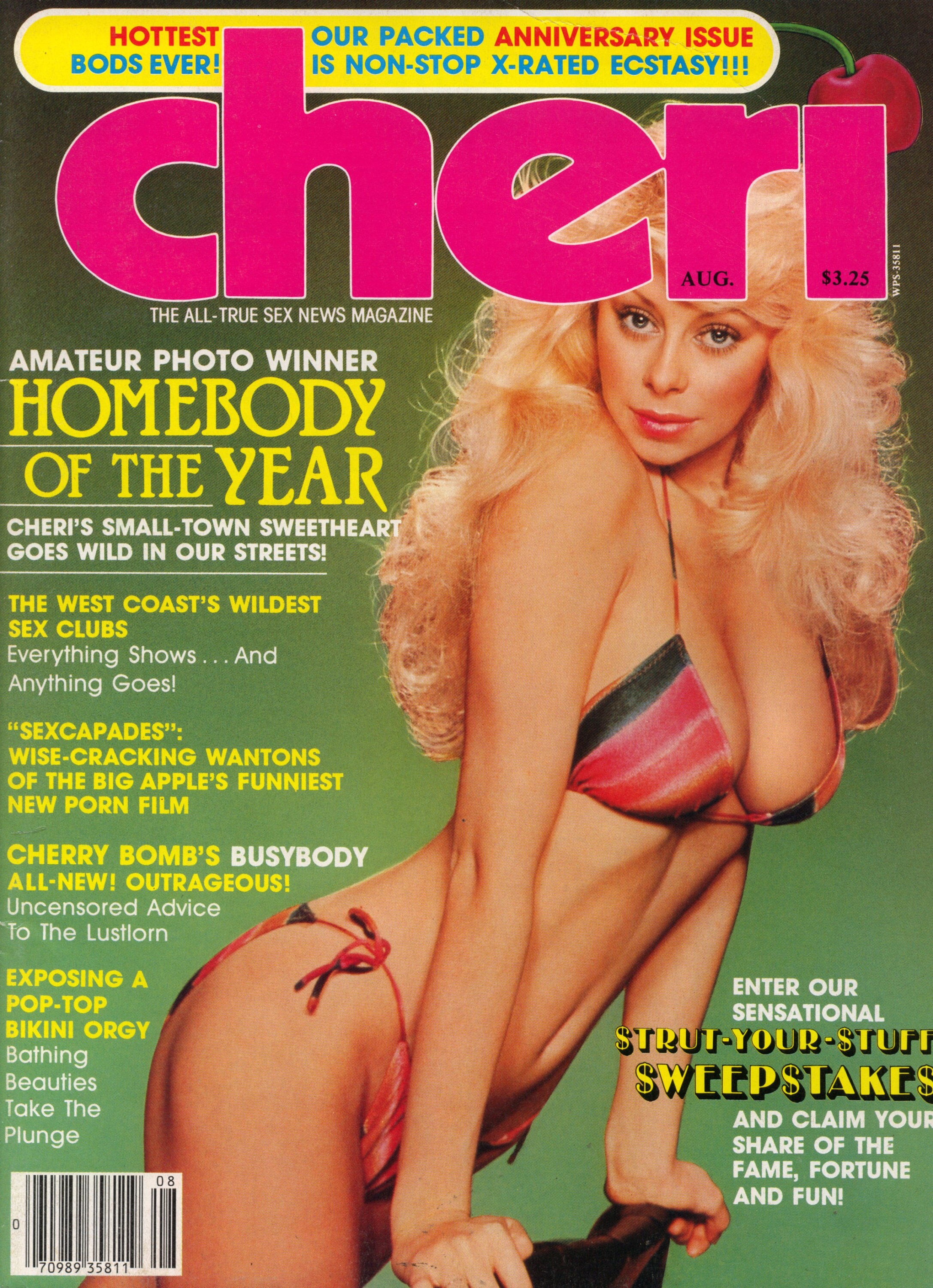 Cheri Magazine Vol 8 N 1 August 1983 Near Mint Condition pic picture