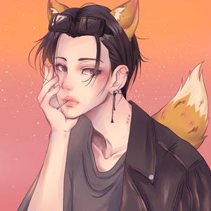 Encargo de caricatura personalizada de estilo kpop, manga manhwa y anime detallada
