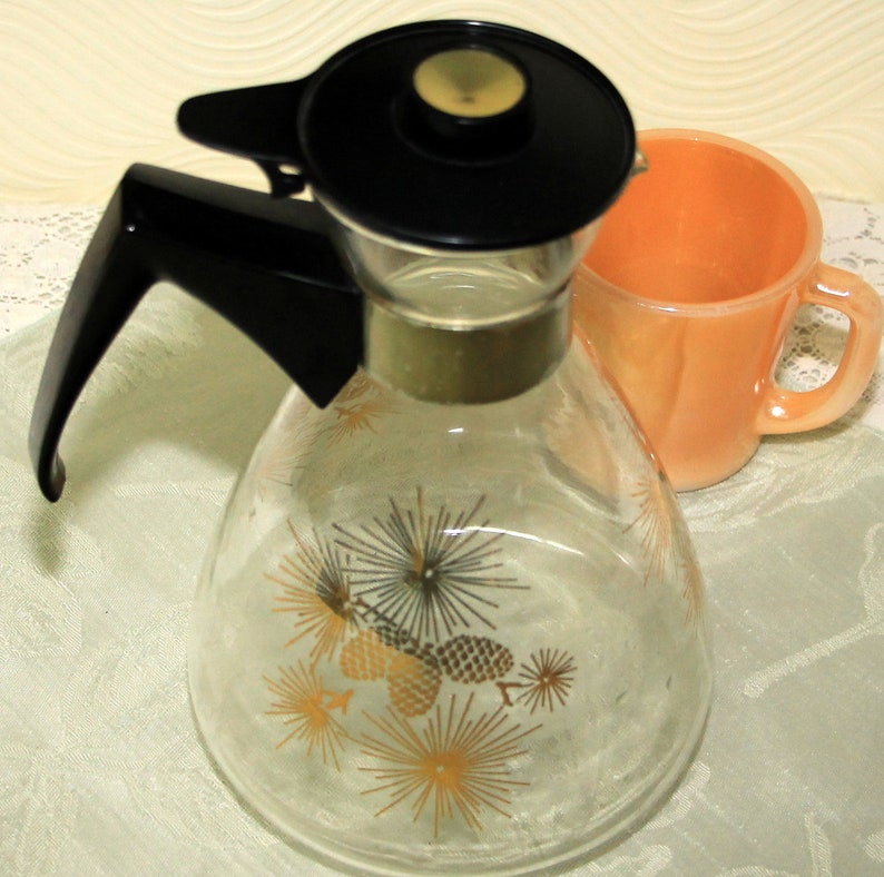 vintage pyrex glass coffee carafe