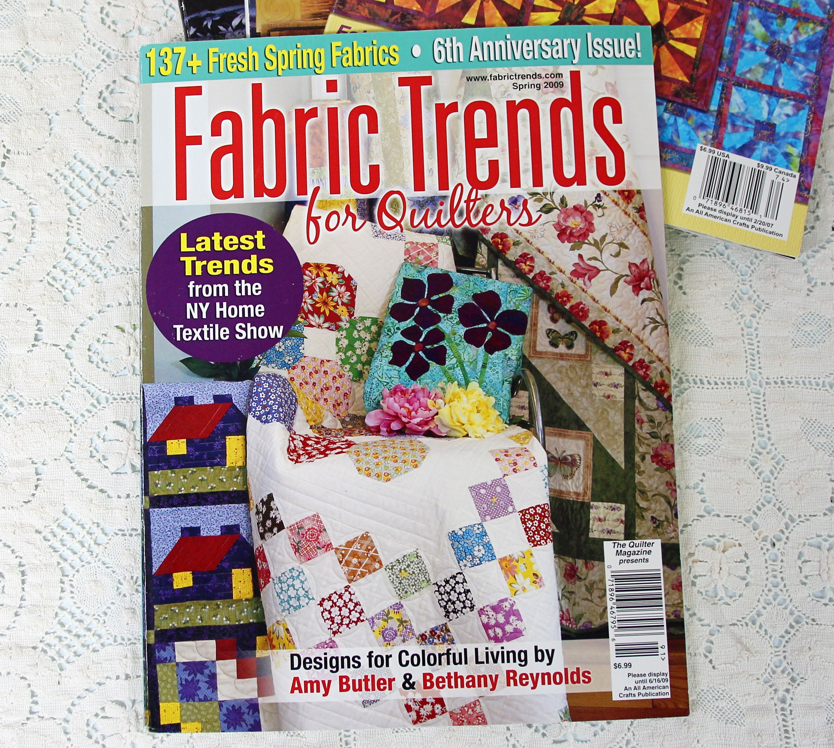 4 Quilting Magazines Fabric Trends Magazines Quilt Projects Etsy Make modern quilt magazine