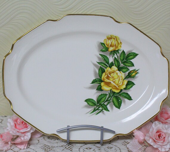 hecho a mano con real Roses Llavero-Oval