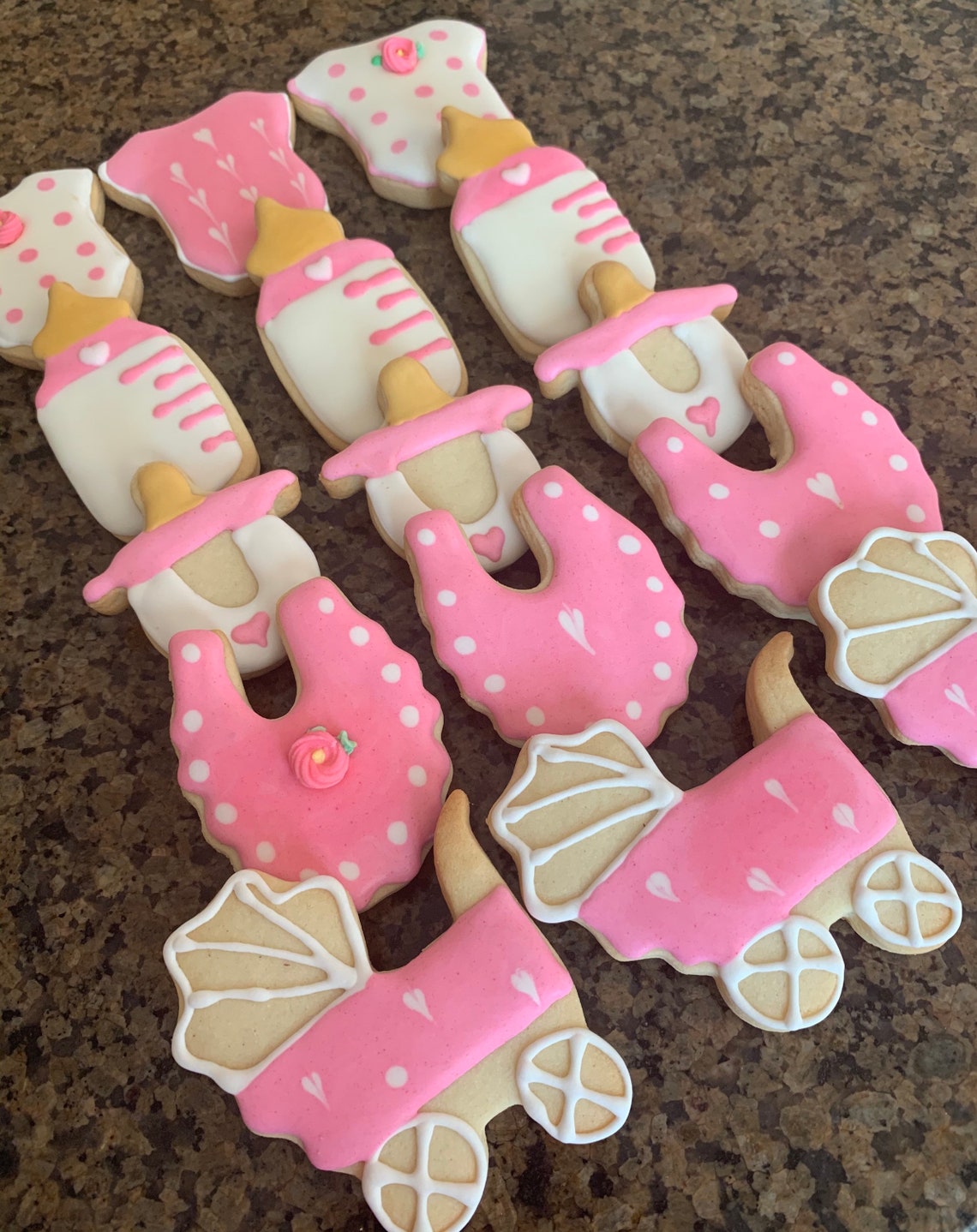 Baby shower cookies with Royal Icing Sugar cookies Etsy