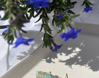 Wire Stone Studs