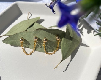 Double Pierced Earrings