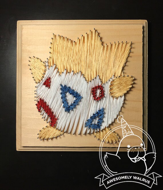 Togepi String Art / Pokemon / Video Game / Nintendo // Perfect | Etsy