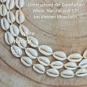 Muschelkette, Choker aus Kaurimuscheln Bild 4