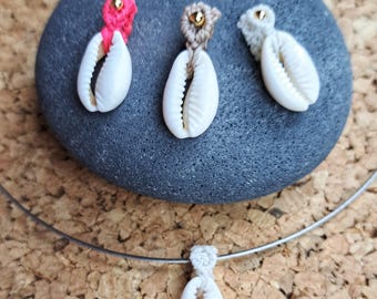 Kaurimuscheln DIY Set für Armband  Muschelschmuck