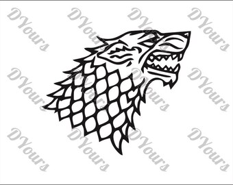 House Stark Svg Etsy