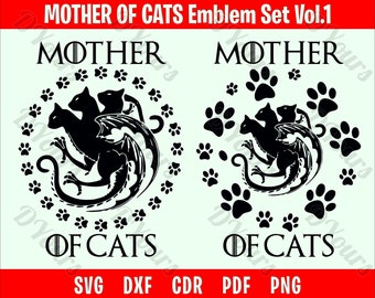 Download Mother Of Cats Svg Etsy