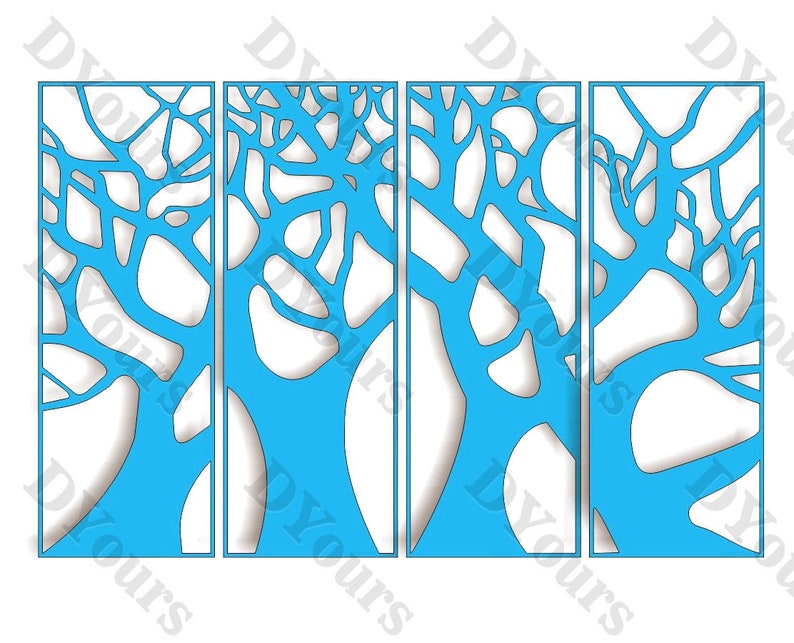Download Tree of Life Trees Wall Art Vector Model svg cdr pdf dxf ...
