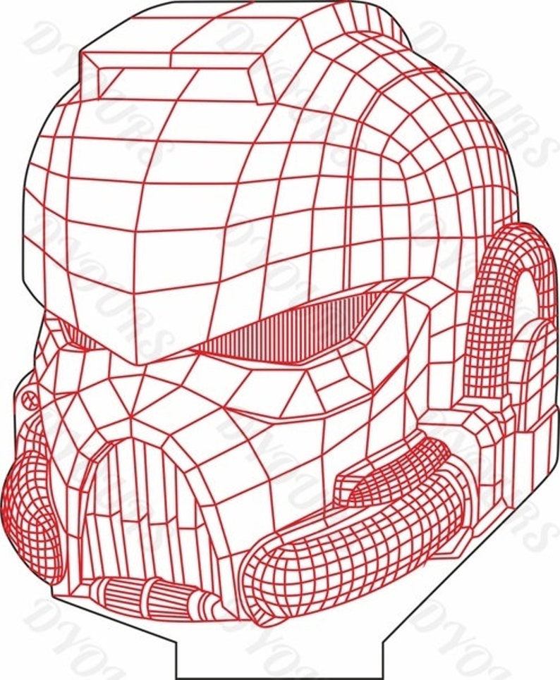 Download Warhammer Space Sailor Helmet 3D Lamp Vector Model svg cdr ...