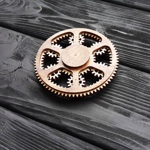 laser cut fidget spinner