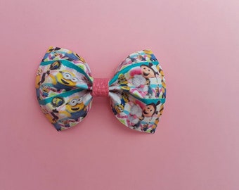 Hair bow; leather bow; bpws; baby bows; babygirlbows