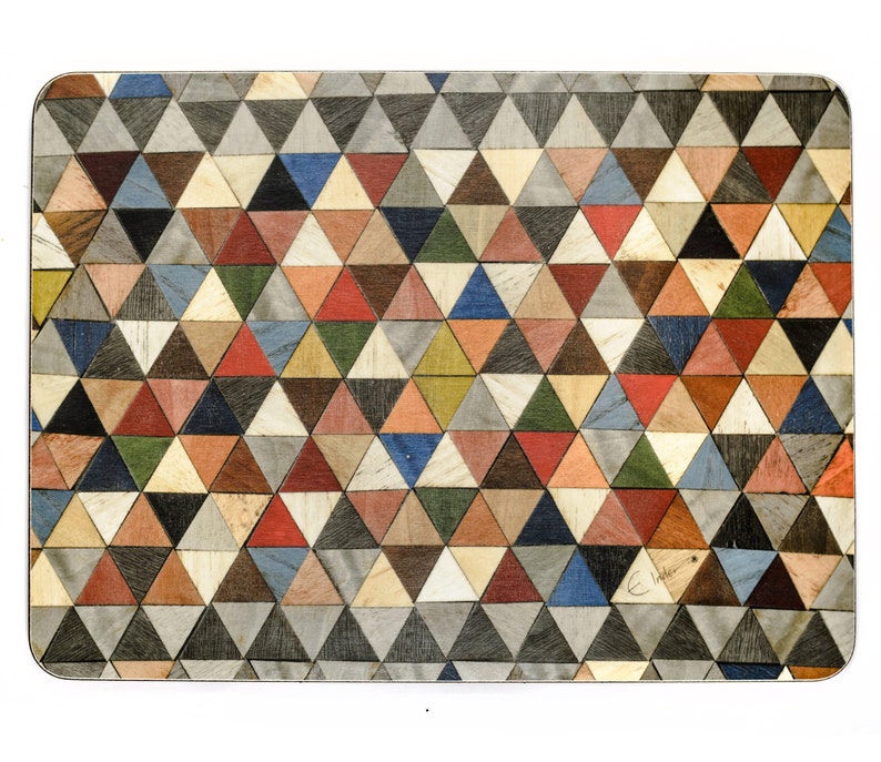 6 Beautiful large placemats of the highest quality. Moroccan Etsy