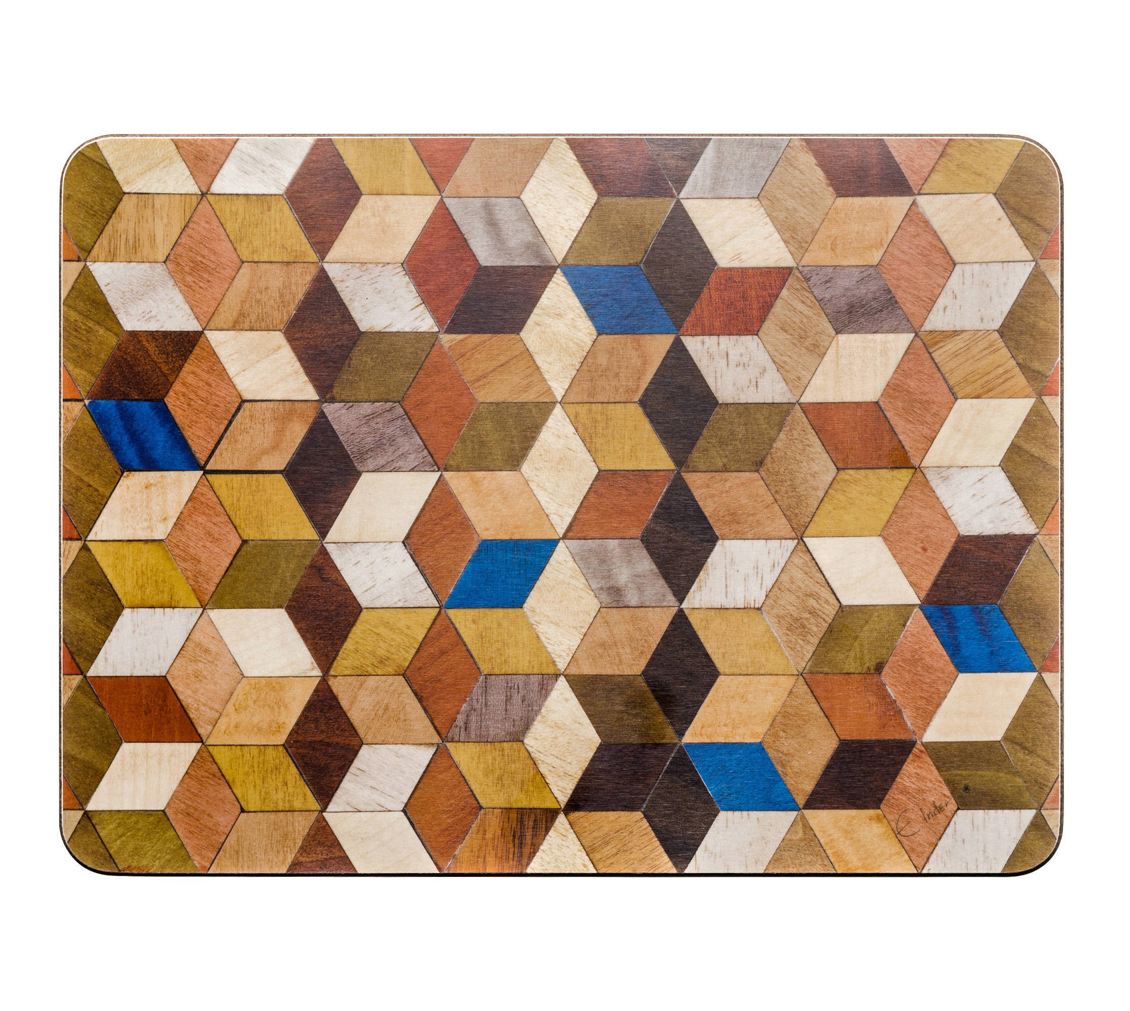 6 Placemats Set in Rich Earthy Shades From the LEO Range. Etsy UK