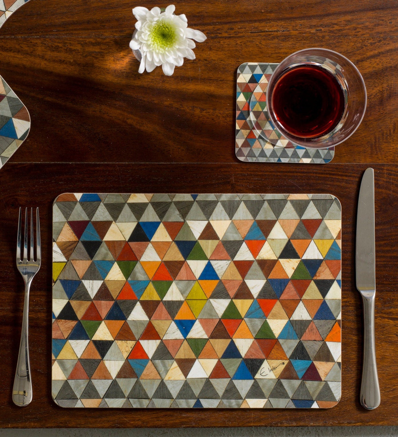 Beautiful placemats of the highest quality. Moroccanstyle Etsy