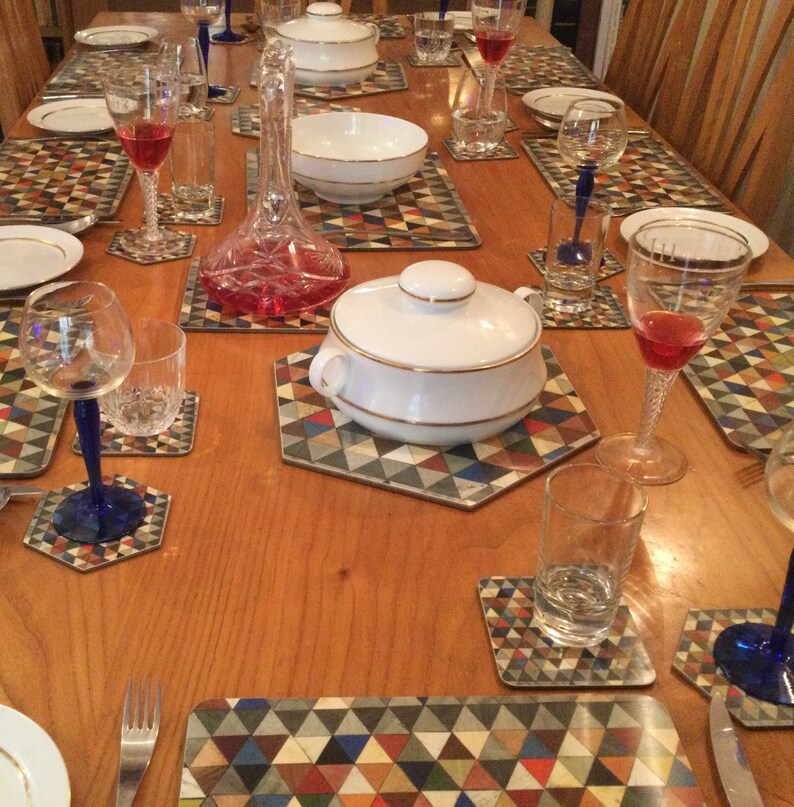 Beautiful Placemats of the Highest Quality. Moroccanstyle Etsy UK