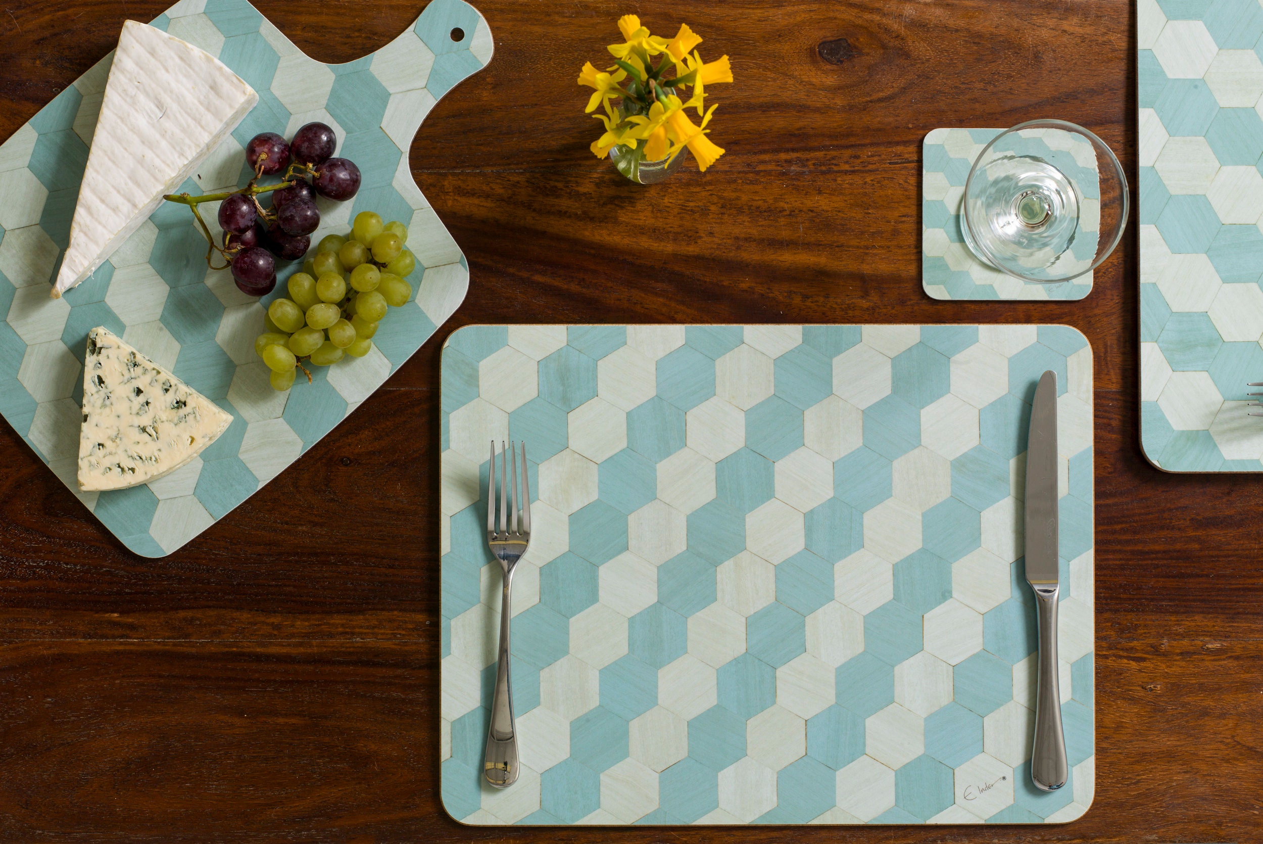 6 Large Placemats set Restaurant Quality. Rectangular. Heat Etsy