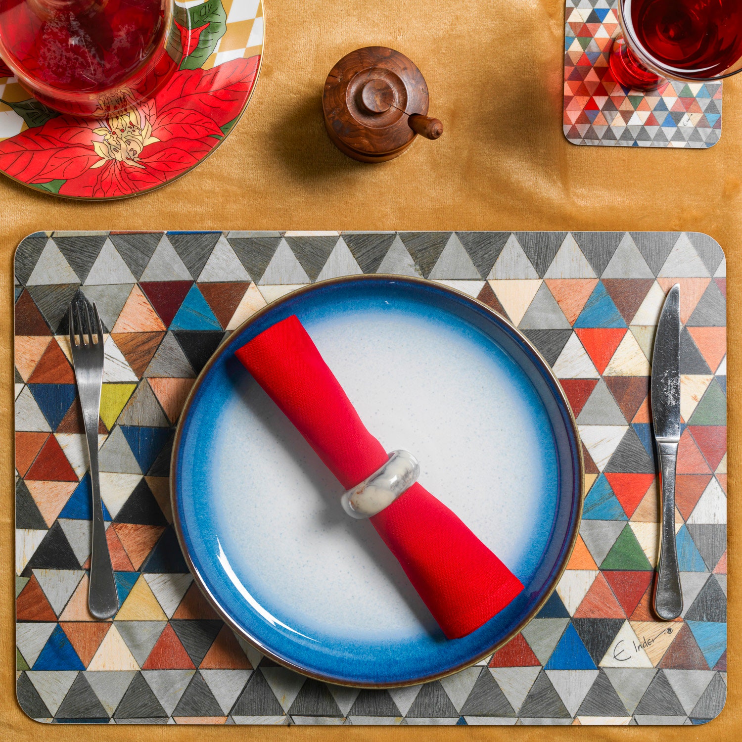 Extra Large Luxury Placemats of the Highest Quality. Mosaic Etsy UK