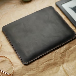Funda de cuero para Kobo, Paperwhite, Oasis ebook, funda de cuero cosida a mano para Kindle.