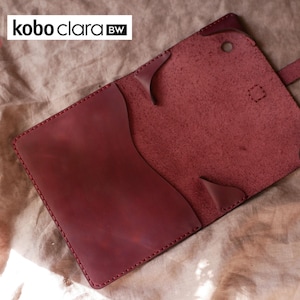 Custom cover for Kobo Clara BW - Personalized Leather Kobo Libra Colour cover - Tablet Covers