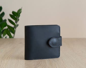 Leather Bifold Wallet, Leather wallet men, personalized leather zipper wallet, wallet leather men, personalized wallet leather, Gift For Dad