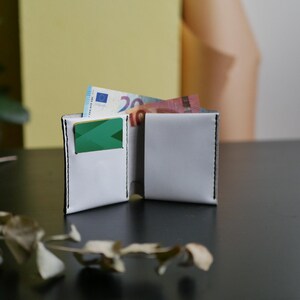 Portafoglio in pelle da uomo, piccolo portafoglio in pelle da donna, porta carte in pelle, porta carte sottile, regalo da uomo, regalo per la festa della mamma