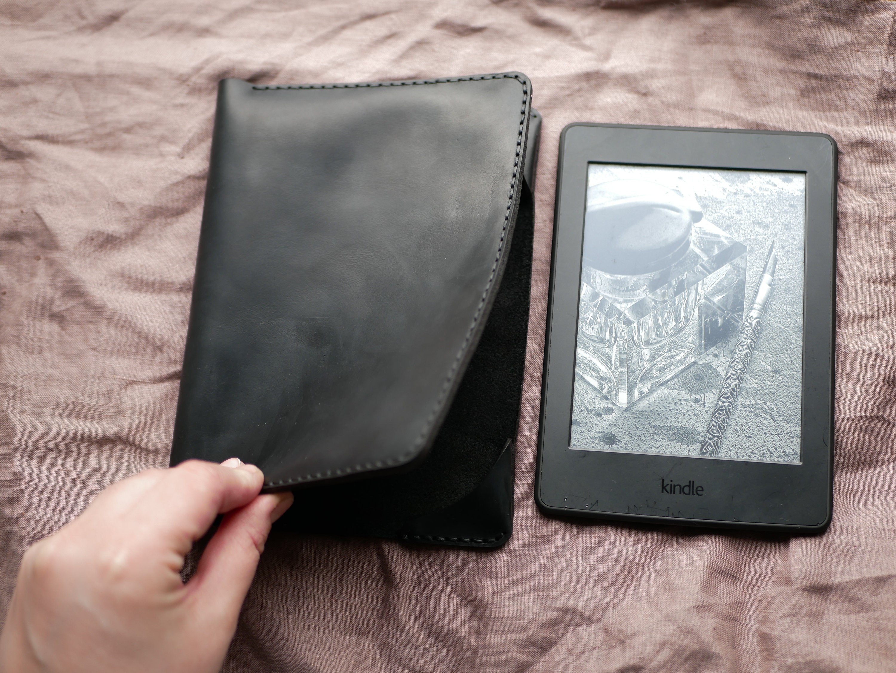 Leather Kindle Case 11th Without Fastener,  Kindle Paperwhite 2021  Cover, Kindle Case Leather, Ebook Case 10th Gen 2019 -  Finland