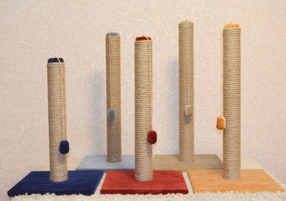 Katze Kratzer Post Katze Kratzer Katze Spielen Mobel Etsy