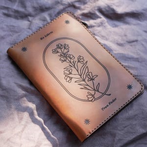 Leather kindle cover, Kindle paperwhite case 11th gen, Personalized kindle paperwhite 2024 case, Ebook cover, Mother&#39;s Day Gift