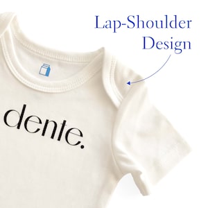 Al Dente Italian Pasta Lovers & Foodie Baby Shower Gift, Cute Infant Jumper, Gender Neutral Kid, Toddler, Modern Youth T-Shirt image 5