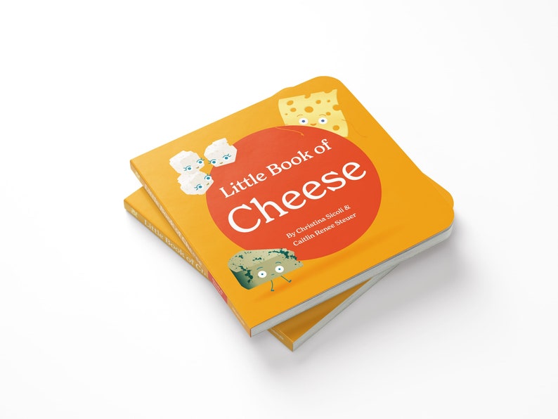 Little Book of Cheese Board Book of Poems for Lunchtime Read Fun Italian Foodie Facts Baby Stories 0-12 Months, Toddler Ages 1-4 image 5