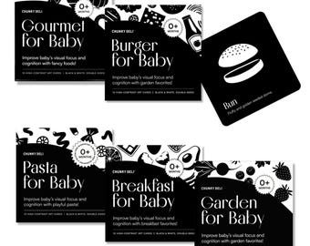 High Contrast Art Cards Bundle (5-Pack)