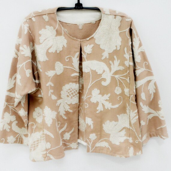 Embroidered Statement Jacket
