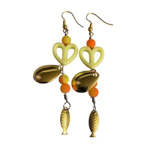 Fishing Lure Spinner Earrings