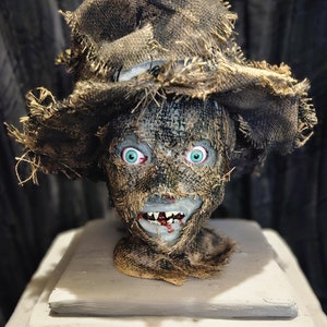 Severed Scarecrow Head