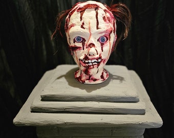 Womans Severed Head