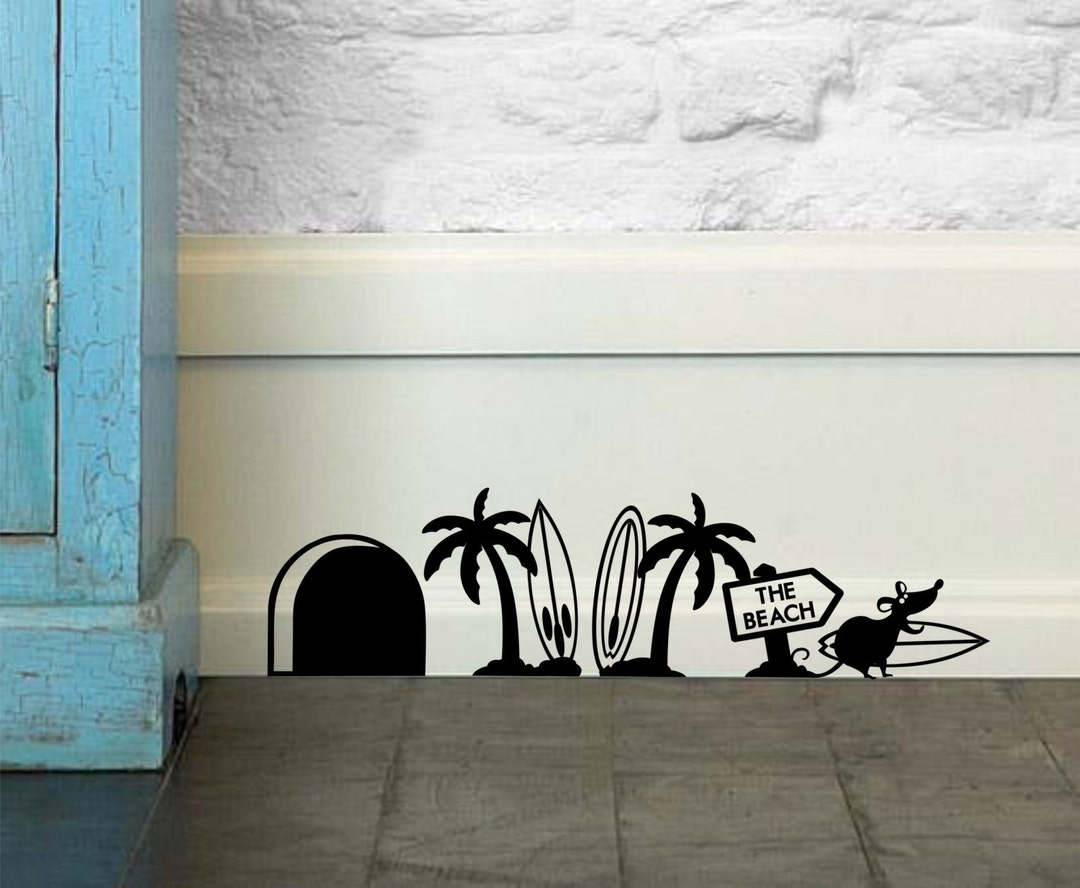Surf Mouse Wall Sticker - Etsy