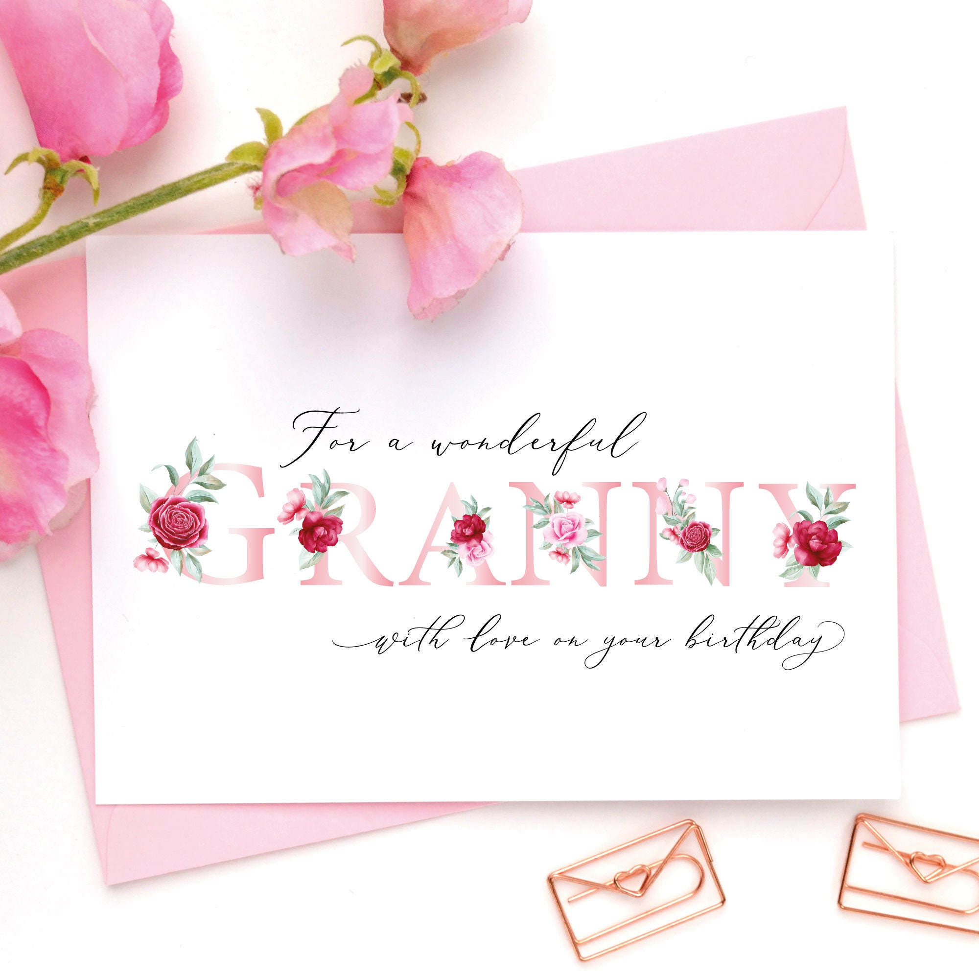 Granny birthday card, Birthday card for Grandma , Granny birthday car…